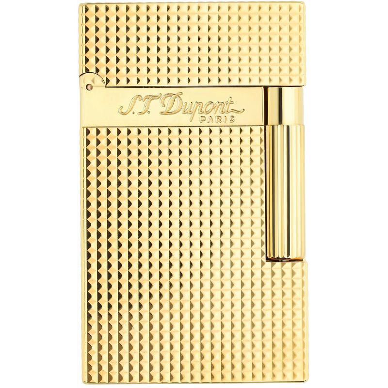 Isqueiro Linha 2 16284 Diamante - Folheado a ouro - Mercado de Luxo - O Maior E-Commerce de Bens, Produtos e Serviços de Luxo do Brasil.