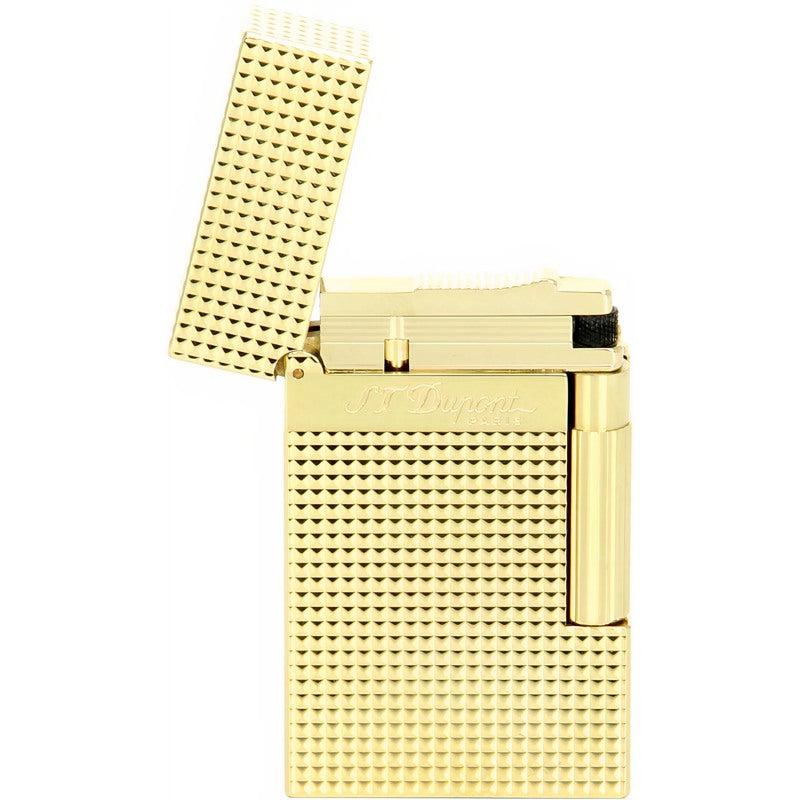 Isqueiro Linha 2 16284 Diamante - Folheado a ouro - Mercado de Luxo - O Maior E-Commerce de Bens, Produtos e Serviços de Luxo do Brasil.