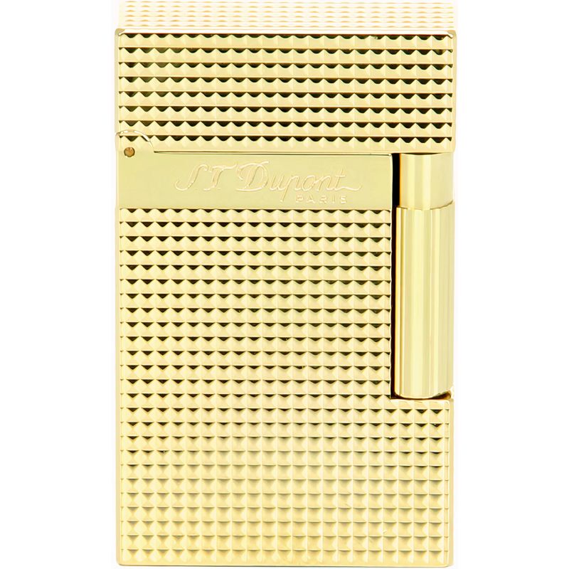 Isqueiro Linha 2 16284 Diamante - Folheado a ouro - Mercado de Luxo - O Maior E-Commerce de Bens, Produtos e Serviços de Luxo do Brasil.