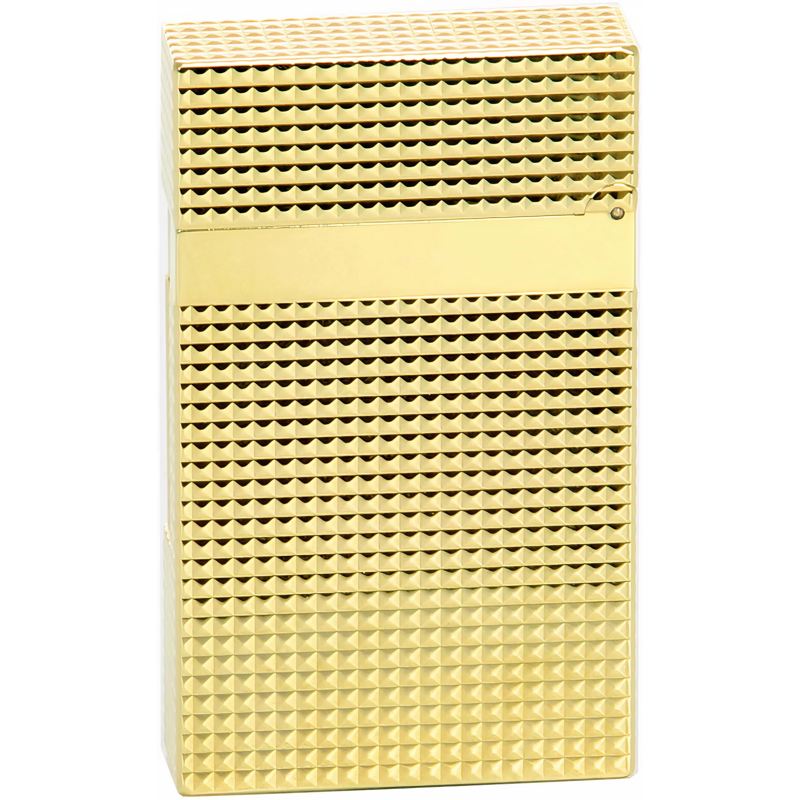 Isqueiro Linha 2 16284 Diamante - Folheado a ouro - Mercado de Luxo - O Maior E-Commerce de Bens, Produtos e Serviços de Luxo do Brasil.