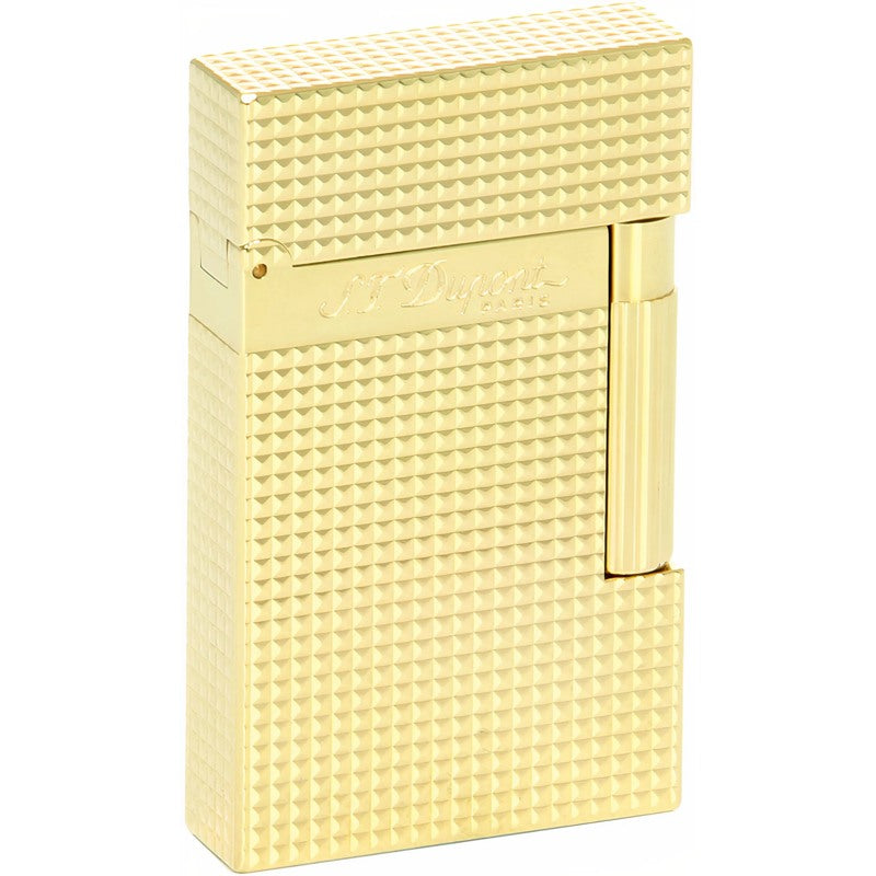 Isqueiro Linha 2 16284 Diamante - Folheado a ouro - Mercado de Luxo - O Maior E-Commerce de Bens, Produtos e Serviços de Luxo do Brasil.
