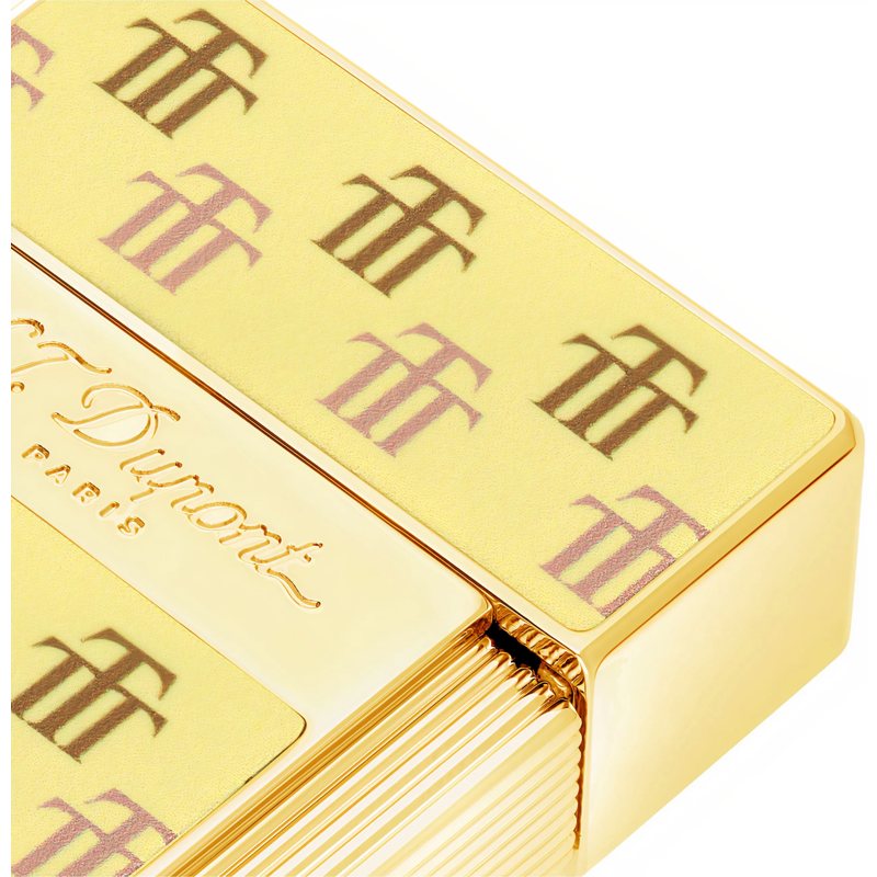 Isqueiro Biggy Trinidad Gold 025077 - Mercado de Luxo - O Maior E-Commerce de Bens, Produtos e Serviços de Luxo do Brasil.