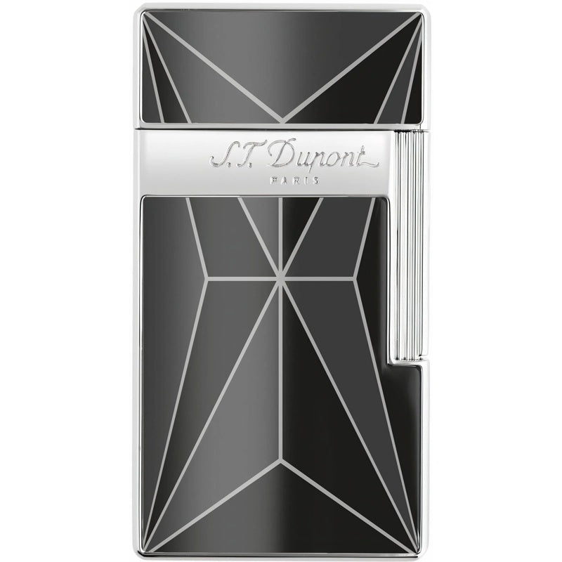 Isqueiro Biggy Fire X Preto Cromado 025070 - Mercado de Luxo - O Maior E-Commerce de Bens, Produtos e Serviços de Luxo do Brasil.