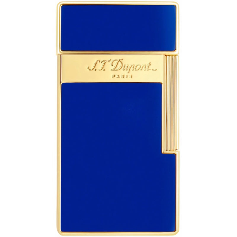 Isqueiro Biggy Azul Laca Dourado 025005 - Mercado de Luxo - O Maior E-Commerce de Bens, Produtos e Serviços de Luxo do Brasil.