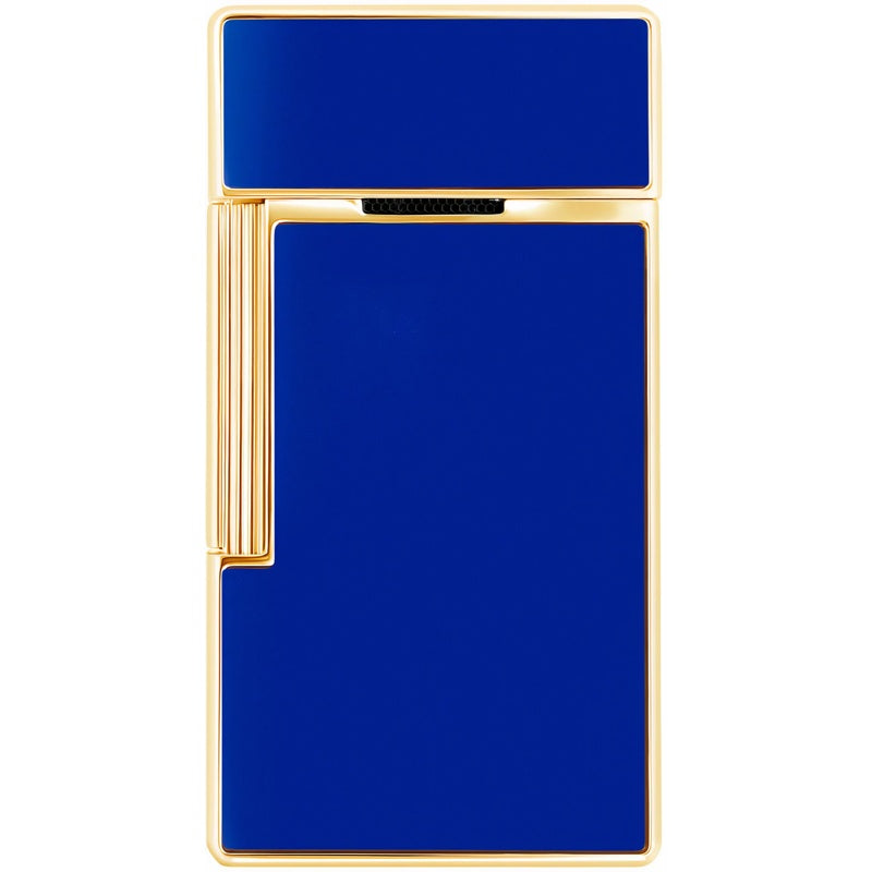 Isqueiro Biggy Azul Laca Dourado 025005 - Mercado de Luxo - O Maior E-Commerce de Bens, Produtos e Serviços de Luxo do Brasil.