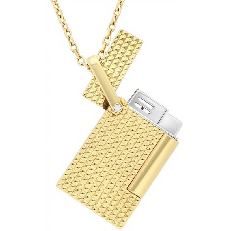 Colar Isqueiro Dourado K27067CH - Mercado de Luxo - O Maior E-Commerce de Bens, Produtos e Serviços de Luxo do Brasil.