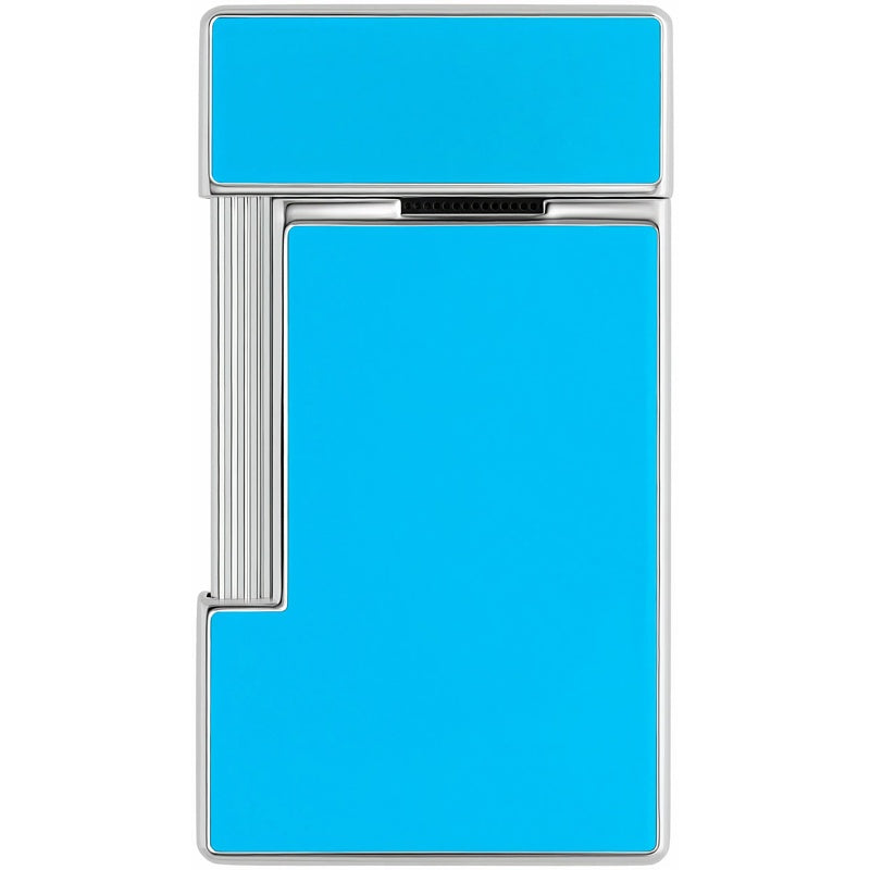 Isqueiro Slimmy Lighter Azul Claro Lacado Cromado 028007 - Mercado de Luxo - O Maior E-Commerce de Bens, Produtos e Serviços de Luxo do Brasil.