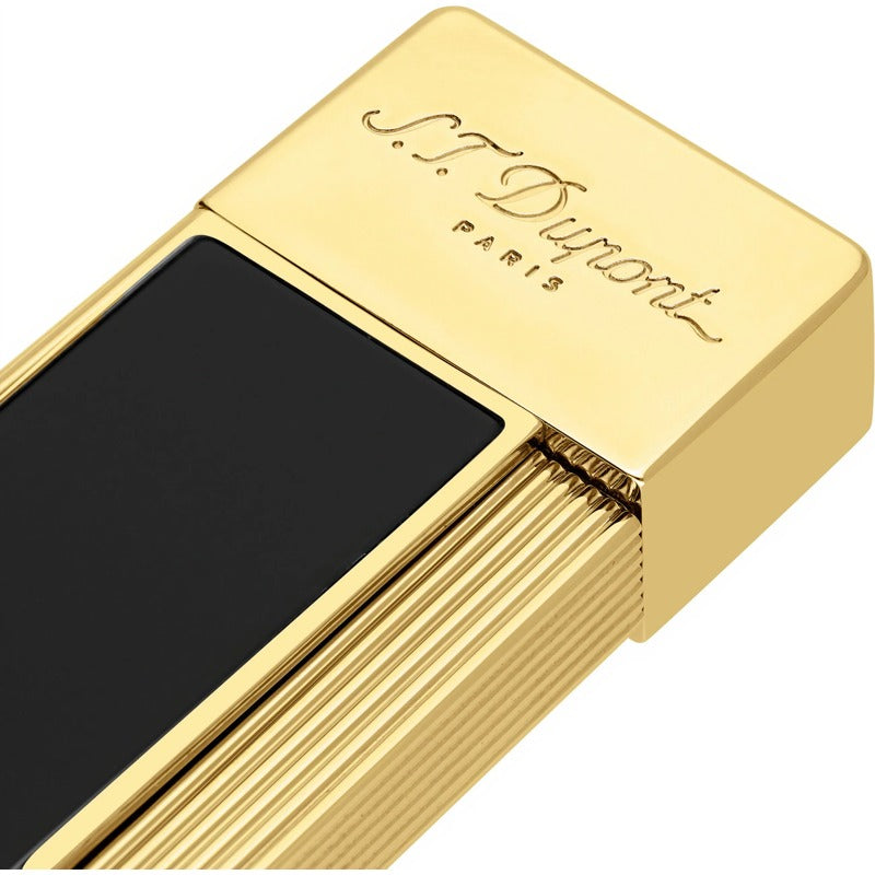 Isqueiro Twiggy Preto Lacado Dourado 030002 - Mercado de Luxo - O Maior E-Commerce de Bens, Produtos e Serviços de Luxo do Brasil.