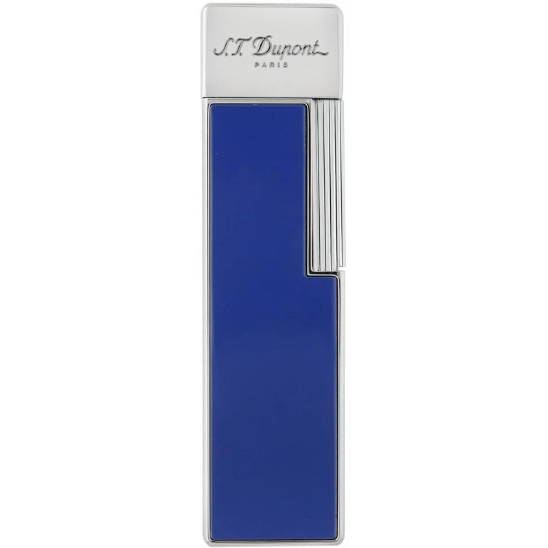 Isqueiro Twiggy Azul Lacado Cromado 030005 - Mercado de Luxo - O Maior E-Commerce de Bens, Produtos e Serviços de Luxo do Brasil.