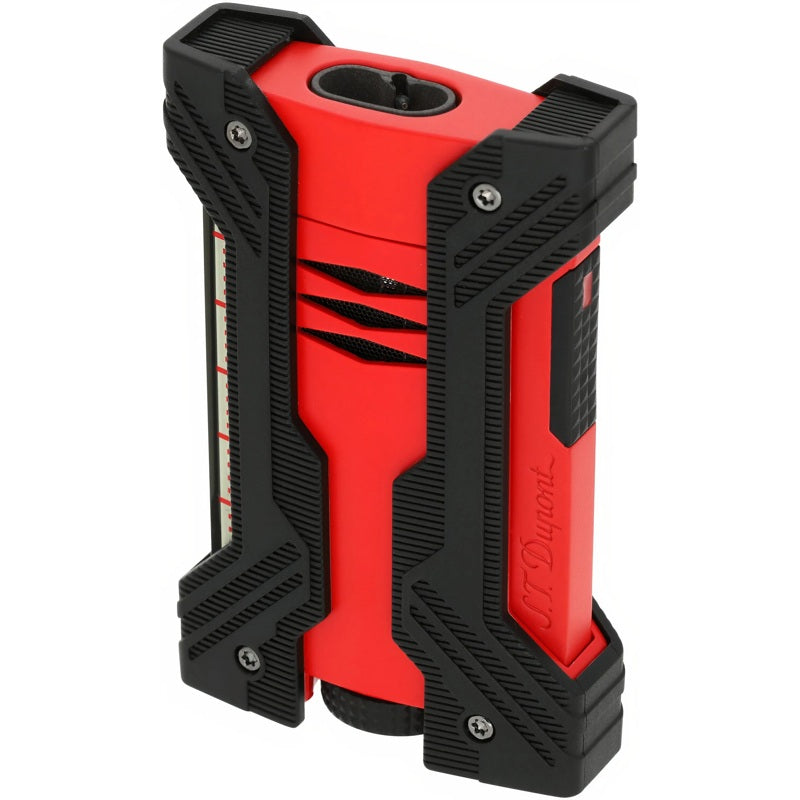 Isqueiro Defi XXtreme Preto Vermelho 021601 - Mercado de Luxo - O Maior E-Commerce de Bens, Produtos e Serviços de Luxo do Brasil.