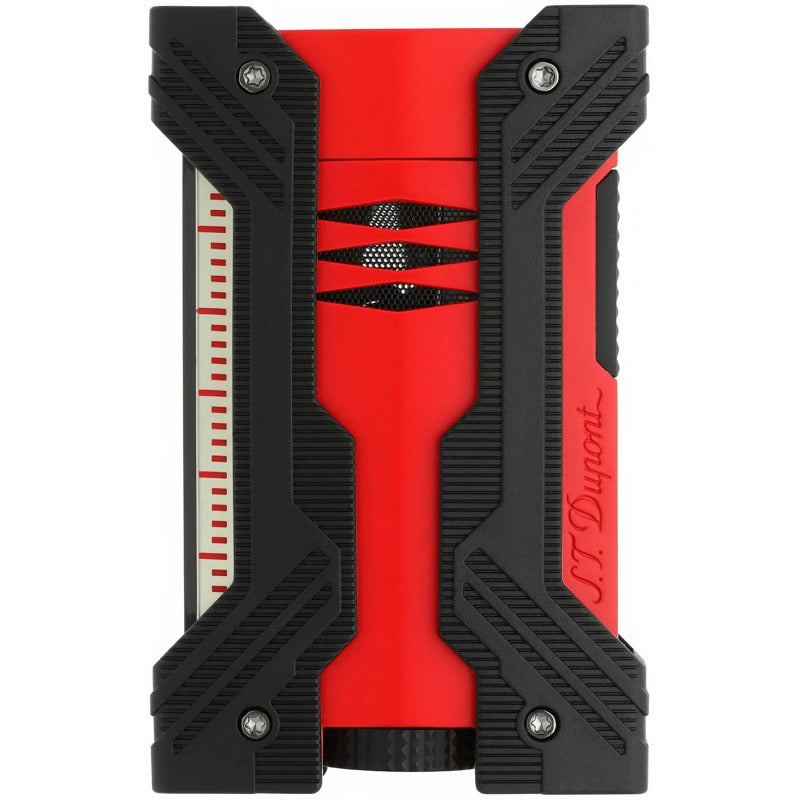 Isqueiro Defi XXtreme Preto Vermelho 021601 - Mercado de Luxo - O Maior E-Commerce de Bens, Produtos e Serviços de Luxo do Brasil.