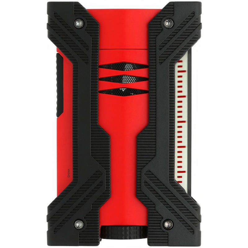 Isqueiro Defi XXtreme Preto Vermelho 021601 - Mercado de Luxo - O Maior E-Commerce de Bens, Produtos e Serviços de Luxo do Brasil.