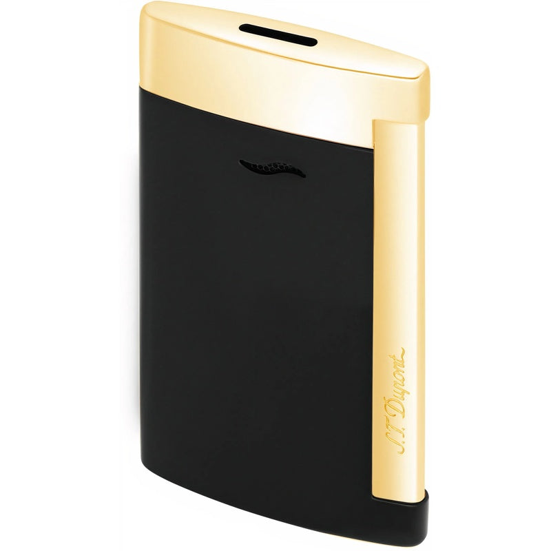 Isqueiro Slim 7 - Preto/Dourado - Mercado de Luxo - O Maior E-Commerce de Bens, Produtos e Serviços de Luxo do Brasil.