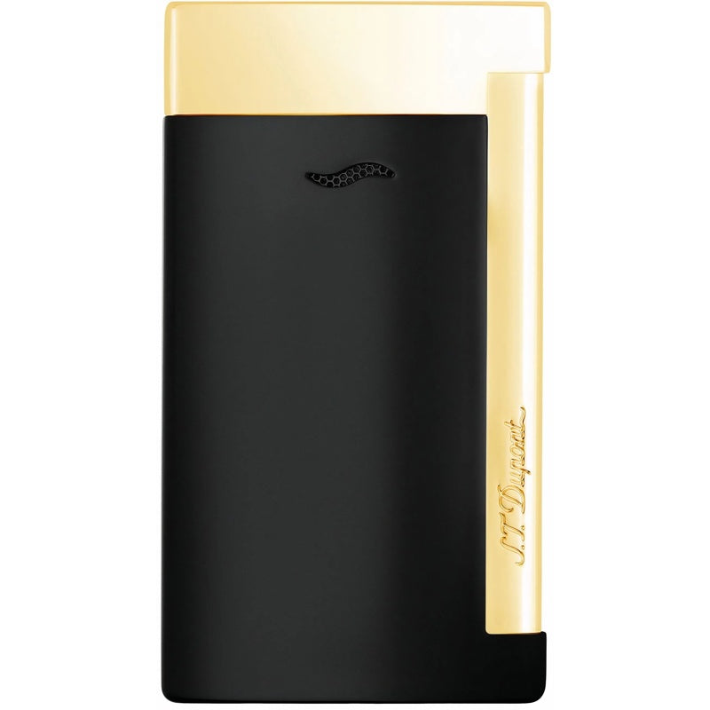 Isqueiro Slim 7 - Preto/Dourado - Mercado de Luxo - O Maior E-Commerce de Bens, Produtos e Serviços de Luxo do Brasil.