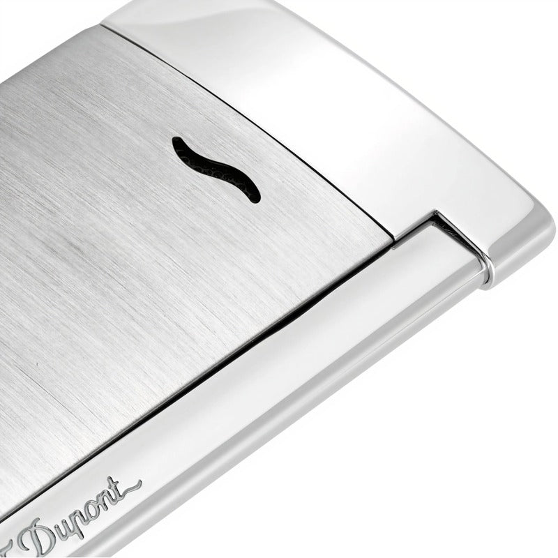 Isqueiro Slim 7 Torch - Cinza cromado escovado - Mercado de Luxo - O Maior E-Commerce de Bens, Produtos e Serviços de Luxo do Brasil.