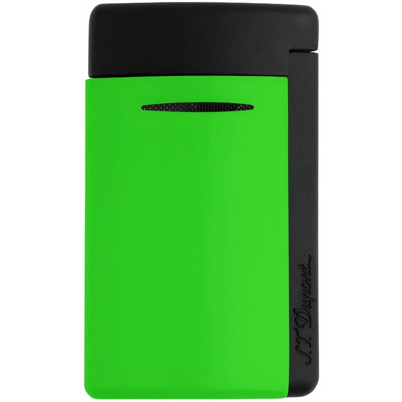 Isqueiro Minijet Verde Fluorescente 010872 - Mercado de Luxo - O Maior E-Commerce de Bens, Produtos e Serviços de Luxo do Brasil.
