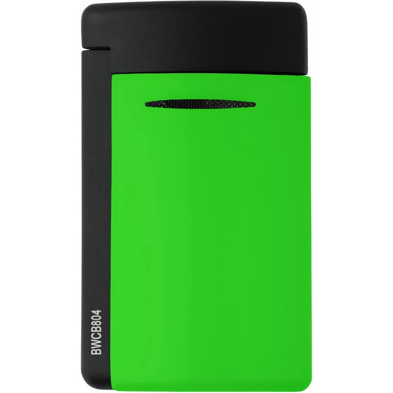Isqueiro Minijet Verde Fluorescente 010872 - Mercado de Luxo - O Maior E-Commerce de Bens, Produtos e Serviços de Luxo do Brasil.