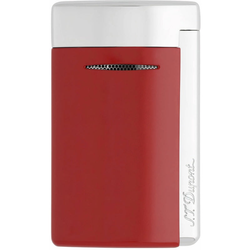 Isqueiro Minijet Vermelho Cromado 010803 - Mercado de Luxo - O Maior E-Commerce de Bens, Produtos e Serviços de Luxo do Brasil.
