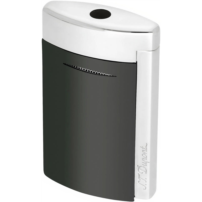 Isqueiro Minijet Preto Cromado 010885 - Mercado de Luxo - O Maior E-Commerce de Bens, Produtos e Serviços de Luxo do Brasil.