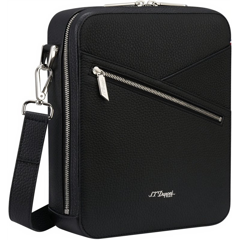 Bolsa transversal para charutos Neo Capsule preta 141003 - Mercado de Luxo - O Maior E-Commerce de Bens, Produtos e Serviços de Luxo do Brasil.