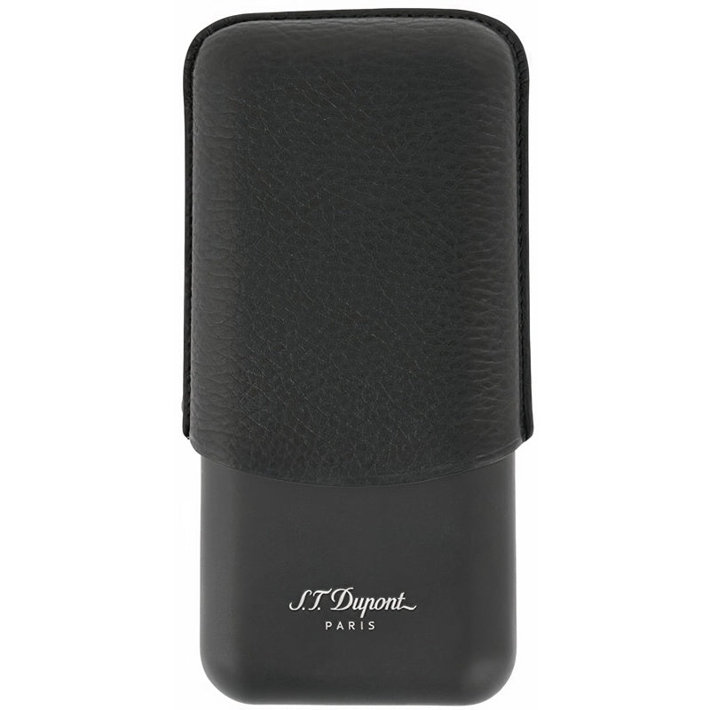 Estojo para charutos para 3 charutos preto fosco 183340 - Mercado de Luxo - O Maior E-Commerce de Bens, Produtos e Serviços de Luxo do Brasil.