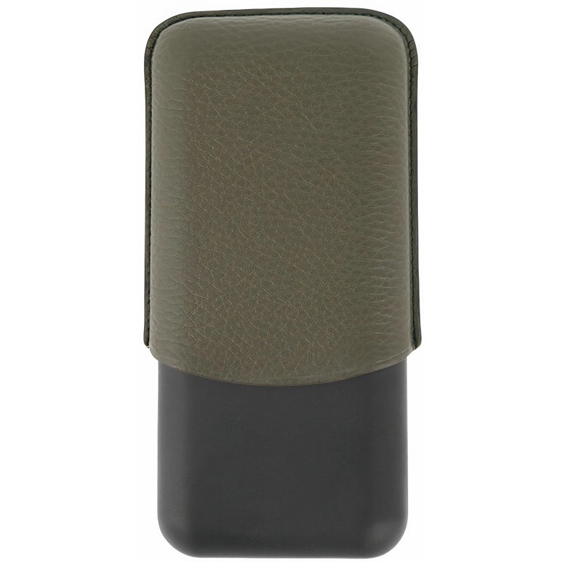 Estojo para charutos para 3 charutos Kaki Black 183349 - Mercado de Luxo - O Maior E-Commerce de Bens, Produtos e Serviços de Luxo do Brasil.