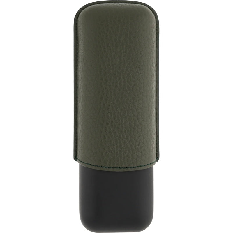 Estojo para 2 charutos Kaki Matte Black 183249 - Mercado de Luxo - O Maior E-Commerce de Bens, Produtos e Serviços de Luxo do Brasil.