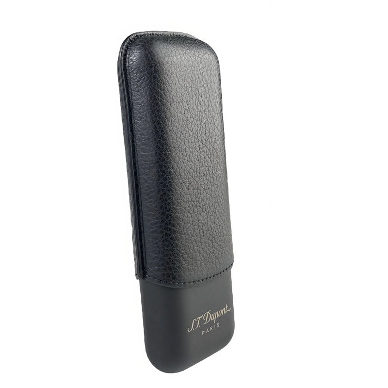 Estojo para charutos para 2 charutos preto cinza fosco 183240 - Mercado de Luxo - O Maior E-Commerce de Bens, Produtos e Serviços de Luxo do Brasil.