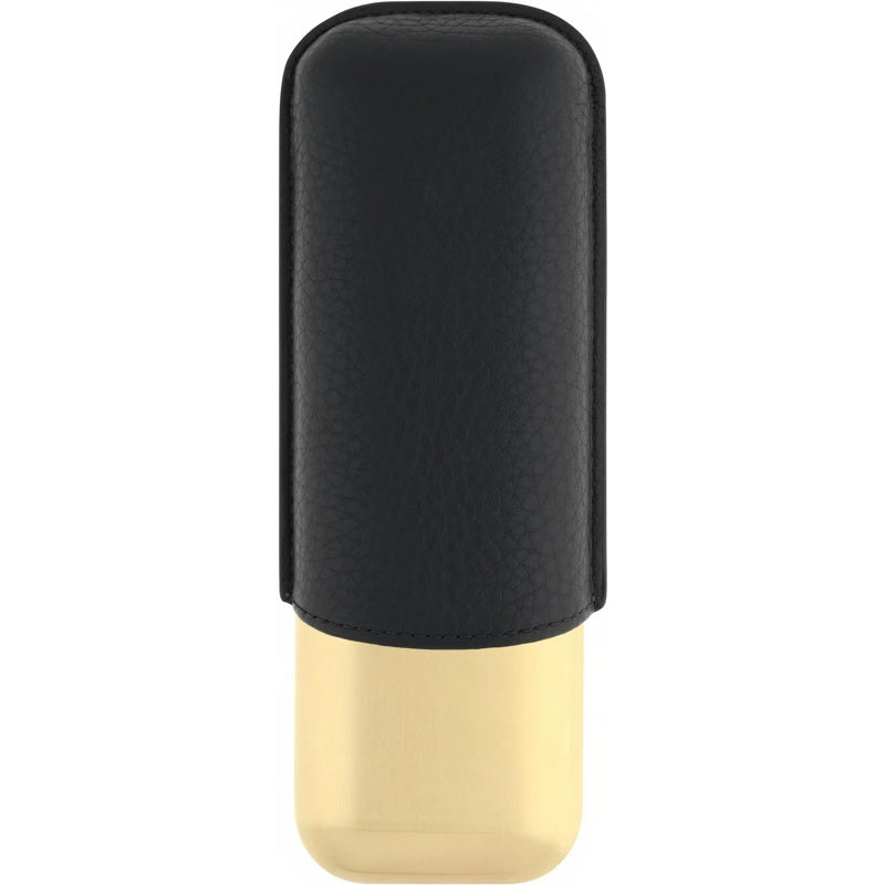 Estojo para 2 charutos Preto Dourado 183250 - Mercado de Luxo - O Maior E-Commerce de Bens, Produtos e Serviços de Luxo do Brasil.