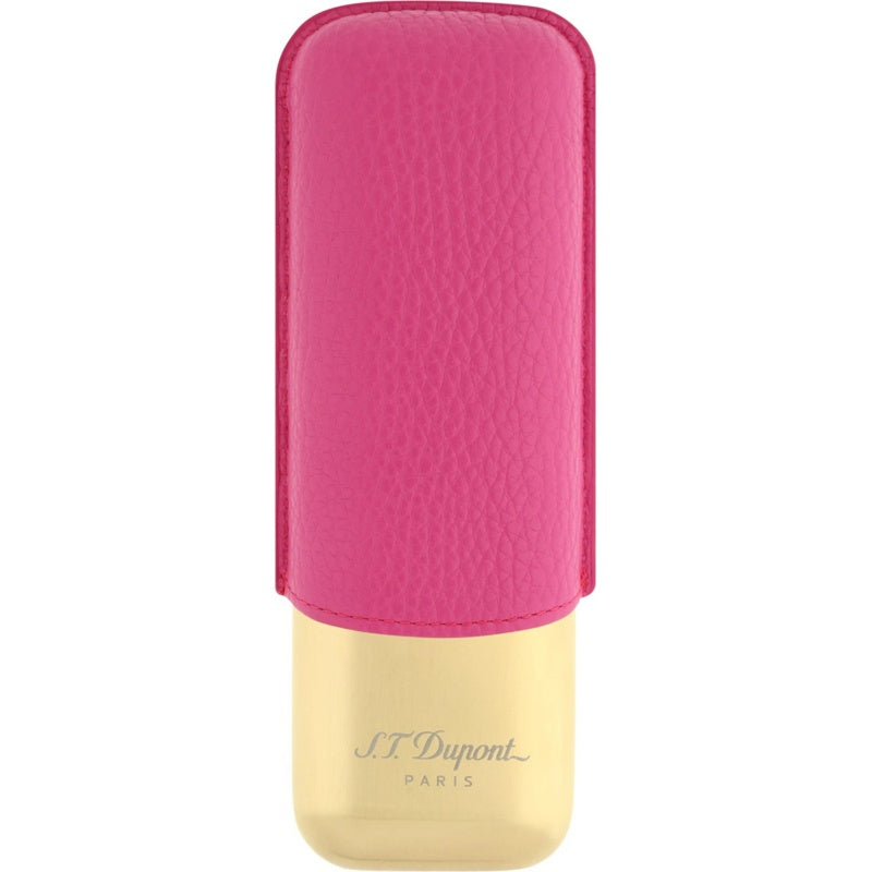 Estojo para charutos para 2 charutos rosa/dourado 183245 - Mercado de Luxo - O Maior E-Commerce de Bens, Produtos e Serviços de Luxo do Brasil.