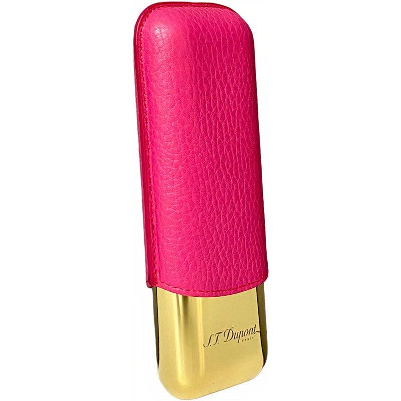 Estojo para charutos para 2 charutos rosa/dourado 183245 - Mercado de Luxo - O Maior E-Commerce de Bens, Produtos e Serviços de Luxo do Brasil.