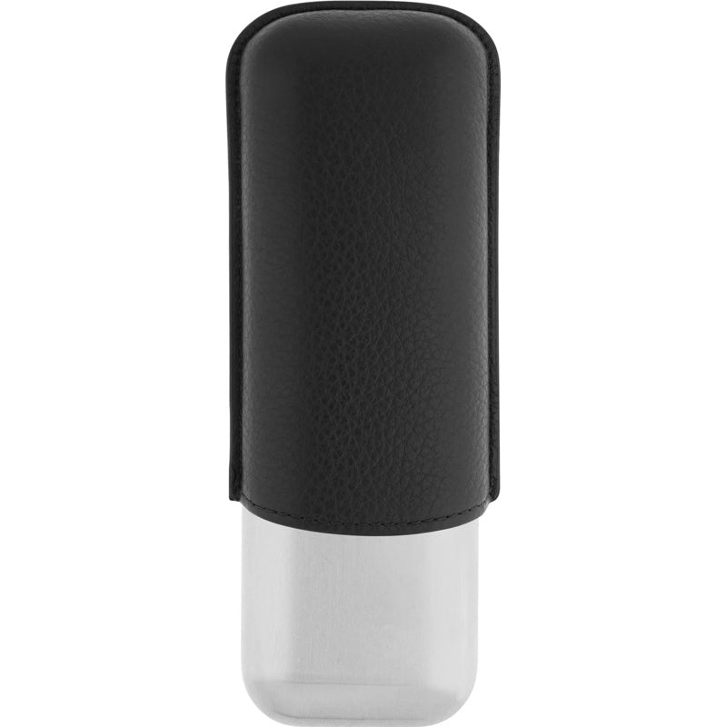 Estojo para charutos para 2 charutos preto/cromado 183260 - Mercado de Luxo - O Maior E-Commerce de Bens, Produtos e Serviços de Luxo do Brasil.