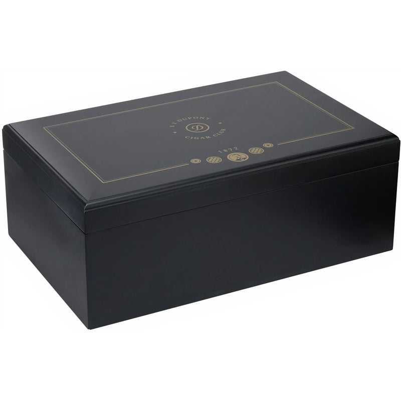 Umidor Cigar Club Premium Preto 001312 - Mercado de Luxo - O Maior E-Commerce de Bens, Produtos e Serviços de Luxo do Brasil.