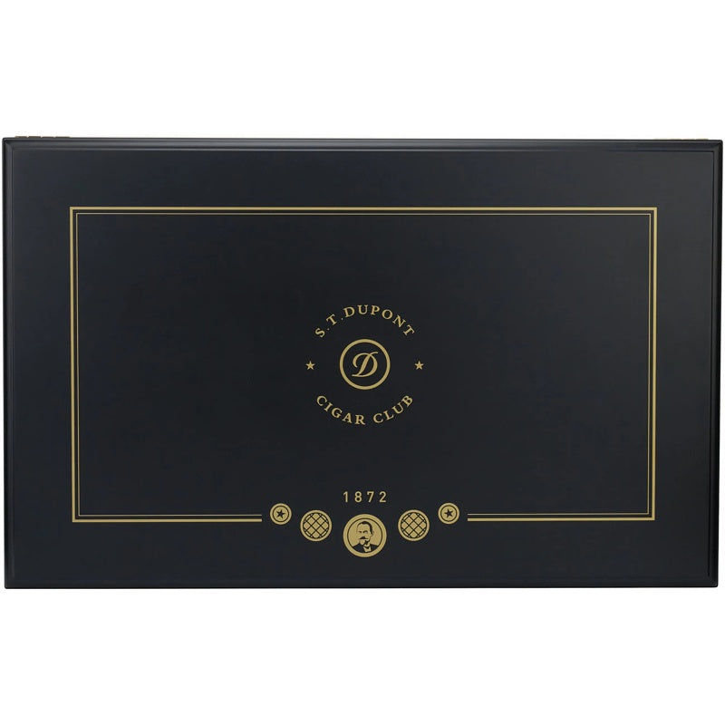 Umidor Cigar Club Premium Preto 001312 - Mercado de Luxo - O Maior E-Commerce de Bens, Produtos e Serviços de Luxo do Brasil.