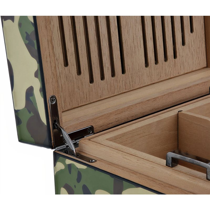 Umidor Cube Camuflagem 001317 - Mercado de Luxo - O Maior E-Commerce de Bens, Produtos e Serviços de Luxo do Brasil.