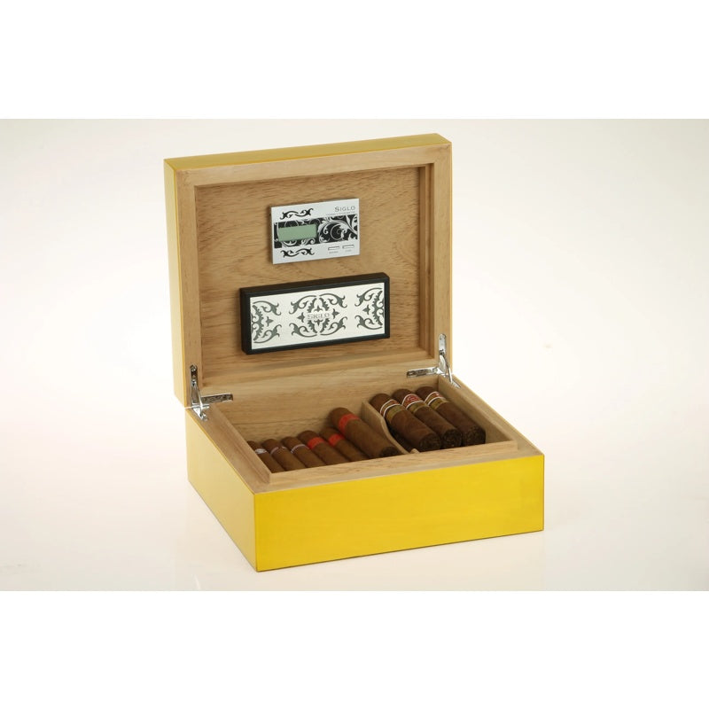 Umidor Tamanho S 50 - amarelo - Mercado de Luxo - O Maior E-Commerce de Bens, Produtos e Serviços de Luxo do Brasil.