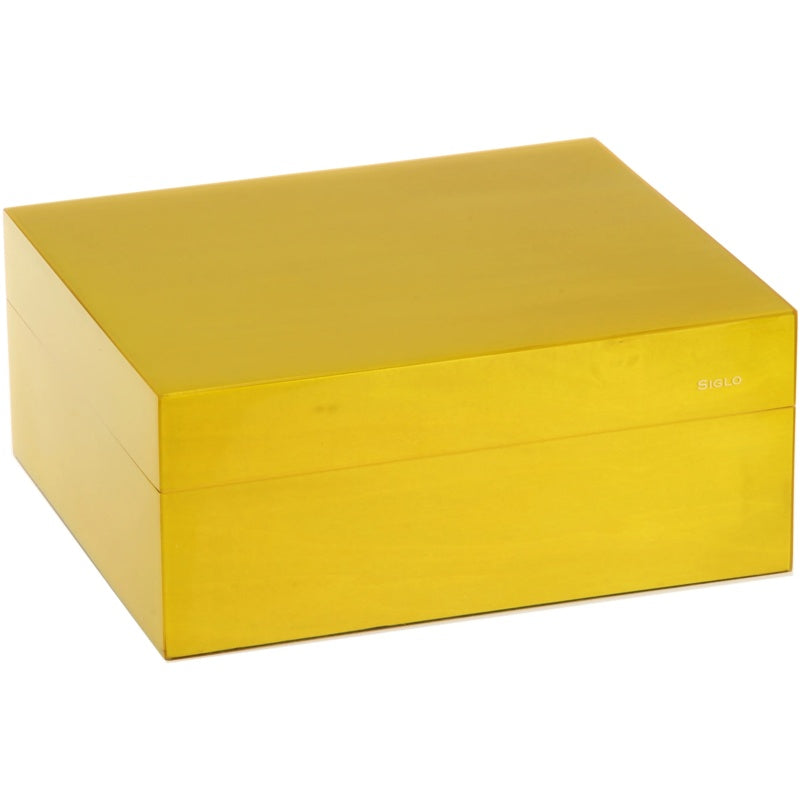 Umidor Tamanho S 50 - amarelo - Mercado de Luxo - O Maior E-Commerce de Bens, Produtos e Serviços de Luxo do Brasil.