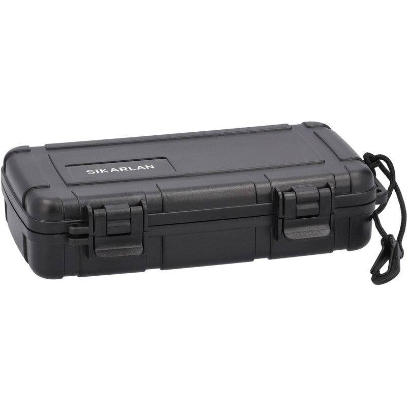 Umidor de viagem para 5 charutos com esponja umidificadora - Mercado de Luxo - O Maior E-Commerce de Bens, Produtos e Serviços de Luxo do Brasil.