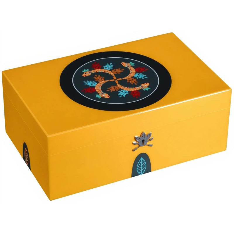 Umidor Serpente Emplumada - Mercado de Luxo - O Maior E-Commerce de Bens, Produtos e Serviços de Luxo do Brasil.