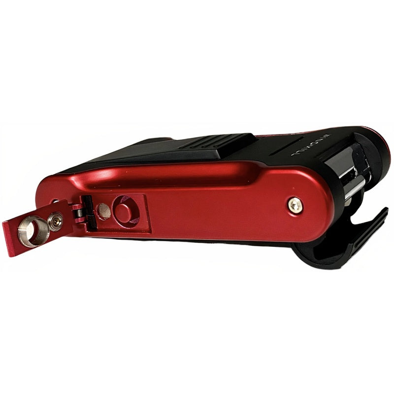Isqueiro Kantana Jet Flame preto/vermelho - Mercado de Luxo - O Maior E-Commerce de Bens, Produtos e Serviços de Luxo do Brasil.