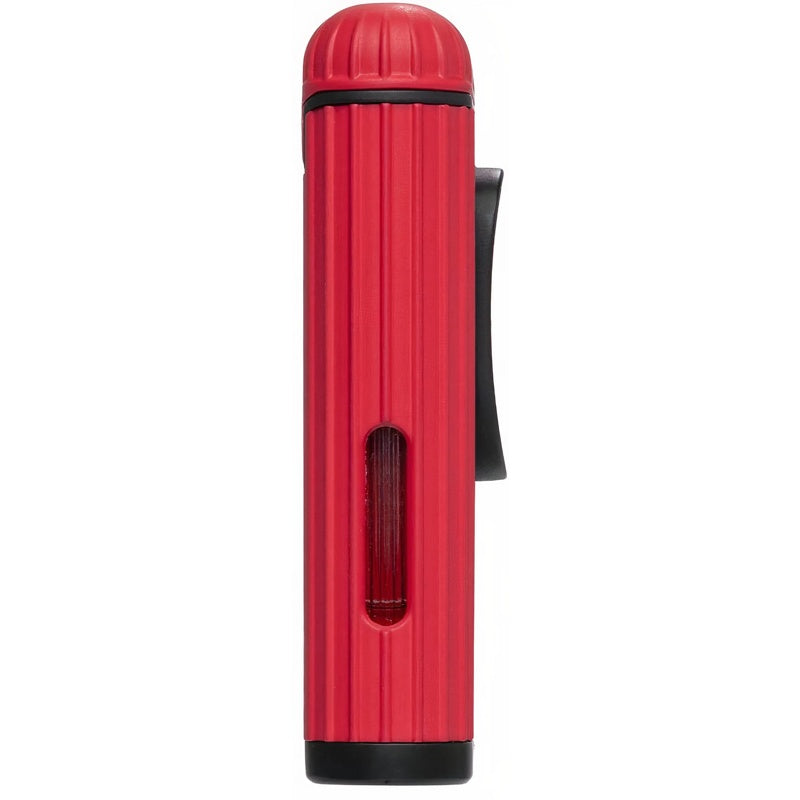 Isqueiro Hedron Jet Vermelho - Mercado de Luxo - O Maior E-Commerce de Bens, Produtos e Serviços de Luxo do Brasil.