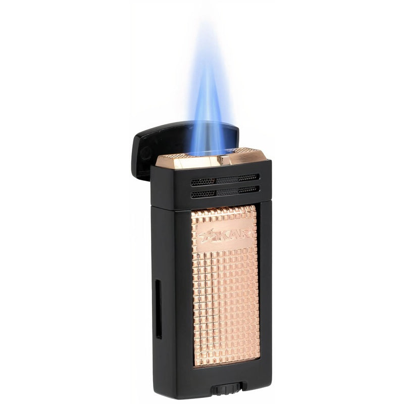 Isqueiro Ion Double Jet Preto Rose Gold - Mercado de Luxo - O Maior E-Commerce de Bens, Produtos e Serviços de Luxo do Brasil.