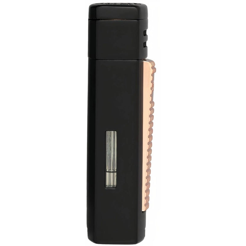 Isqueiro Ion Double Jet Preto Rose Gold - Mercado de Luxo - O Maior E-Commerce de Bens, Produtos e Serviços de Luxo do Brasil.