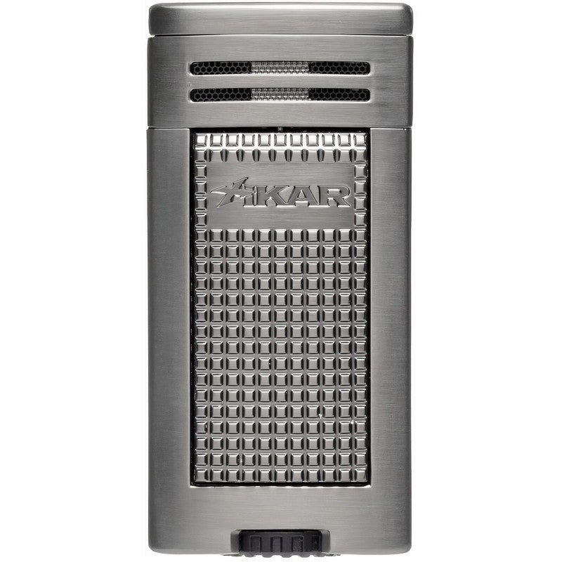 Isqueiro Ion Double Jet Gunmetal XI-607GM - Mercado de Luxo - O Maior E-Commerce de Bens, Produtos e Serviços de Luxo do Brasil.
