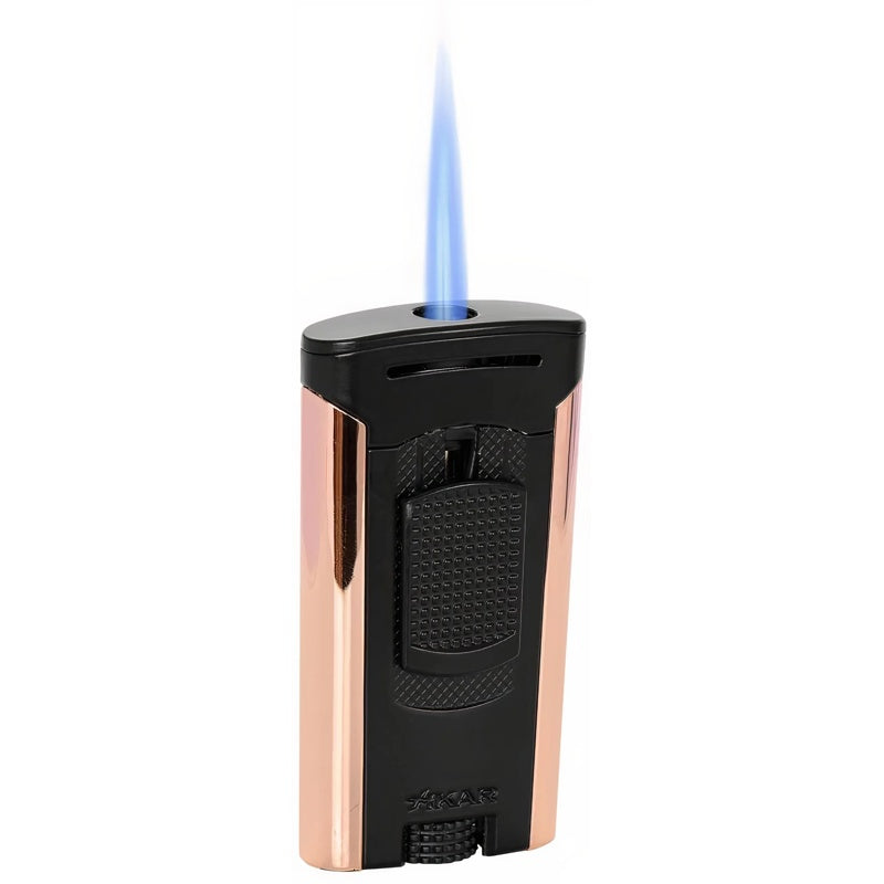 Isqueiro Astral Single Jet Preto Rose Gold - Mercado de Luxo - O Maior E-Commerce de Bens, Produtos e Serviços de Luxo do Brasil.