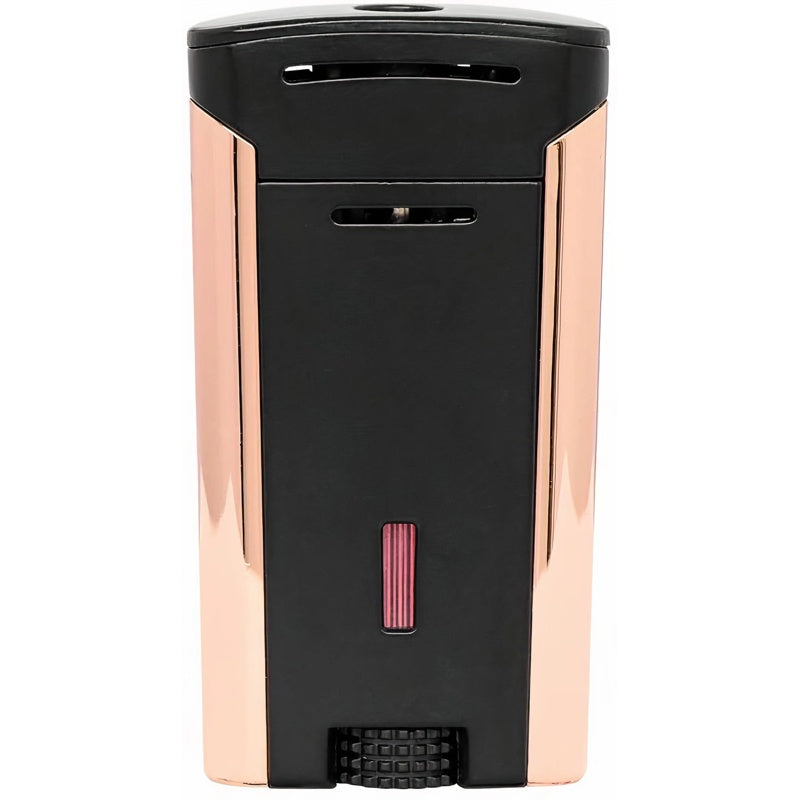 Isqueiro Astral Single Jet Preto Rose Gold - Mercado de Luxo - O Maior E-Commerce de Bens, Produtos e Serviços de Luxo do Brasil.