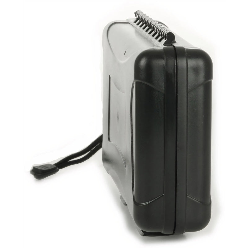 Umidor para viagem em plástico para 5 charutos - Mercado de Luxo - O Maior E-Commerce de Bens, Produtos e Serviços de Luxo do Brasil.