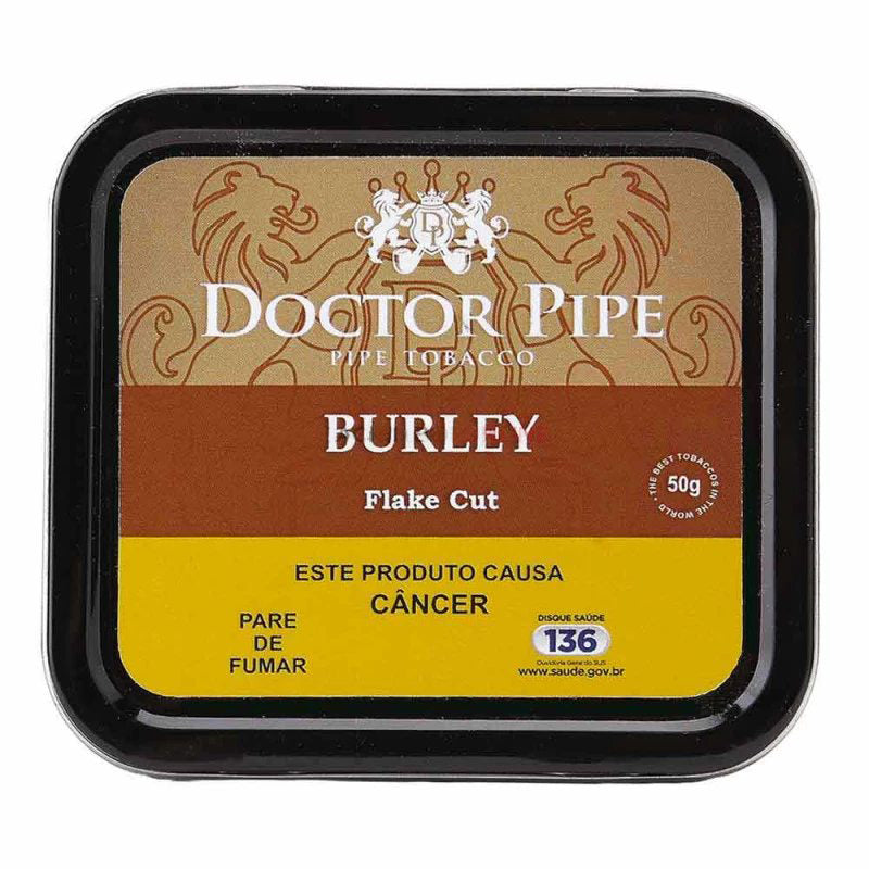 Fumo para Cachimbo Burley Flake - Lata (50g) - Mercado de Luxo - O Maior E-Commerce de Bens, Produtos e Serviços de Luxo do Brasil.