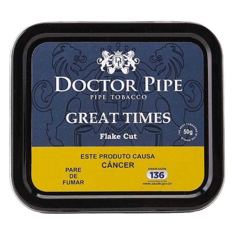 Fumo para Cachimbo Great Times Flake - Lata (50g) - Mercado de Luxo - O Maior E-Commerce de Bens, Produtos e Serviços de Luxo do Brasil.