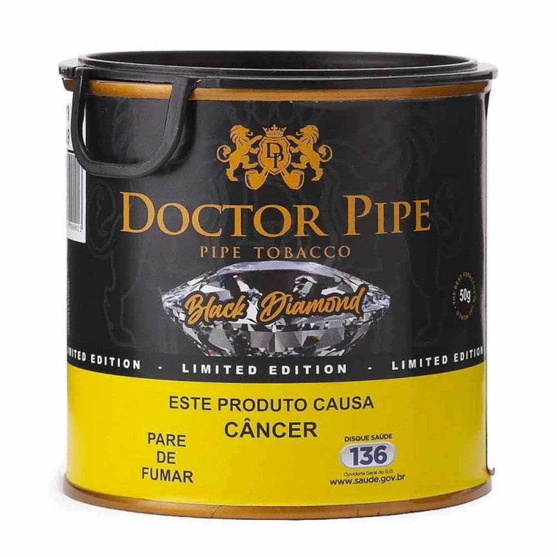Fumo para Cachimbo Black Diamond - Lata (50g) - Mercado de Luxo - O Maior E-Commerce de Bens, Produtos e Serviços de Luxo do Brasil.